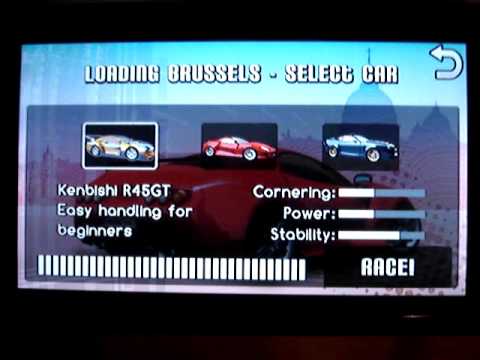 Ovi Maps Racing on 5800 (Symbian S60)