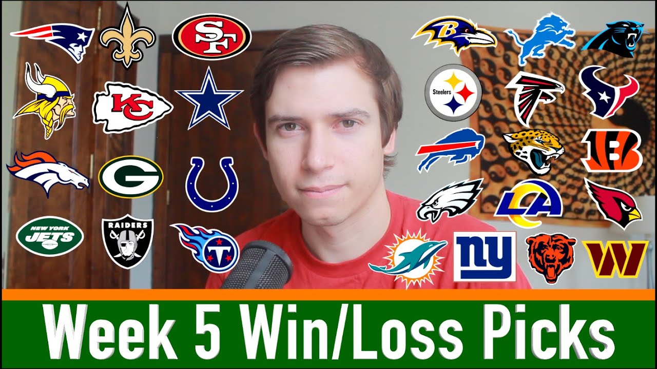 Nfl Week 5 Win Percentages