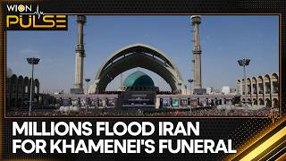 Khamenei Funeral: Iran Bids Farewell to Ali Khamenei |Emotions Run High in Tehran | WION Pulse