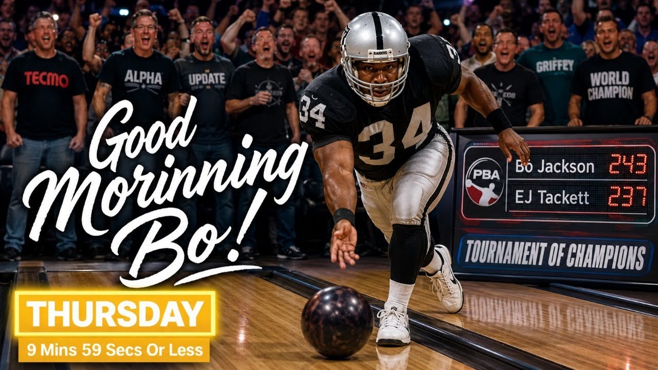 Bo Jackson Battle Arena Thursday Show | Good Morning Bo! 9 Minute Edition