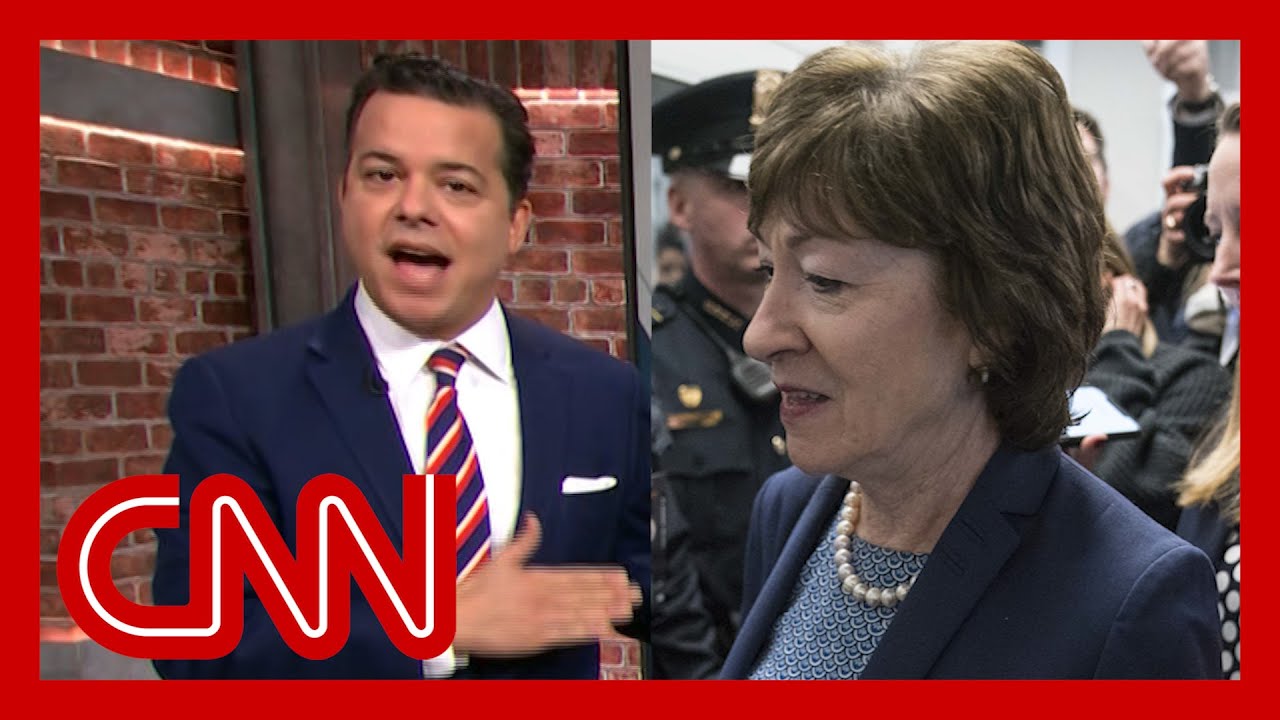 Cnn S John Avlon I Ve Got Bad News For Susan Collins Youtube