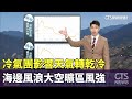 冷氣團影響天氣轉乾冷　海邊風浪大空曠區風強｜華視生活氣象｜華視新聞 2023117