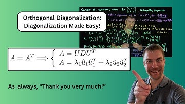 Orthogonal Diagonalization: An Example