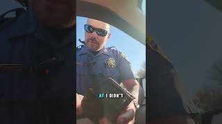 Officer Changes Reason for Traffic Stop on Camera