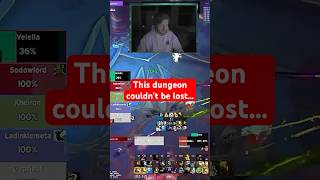 The dungeon was unlosable... #worldofwarcraft #gaming  #twitch  #wow