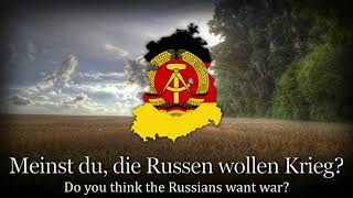 "Meinst du die Russen wollen Krieg?" - Soviet Anti-war Song in German (Хотят ли русские войны)