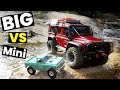 TRAXXAS TRX 4 VS Axial SCX24 - Crawler challenges (Whats better? You WILL be surprised)