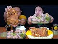 CRISPY PATA at NILAGANG RIBS MUKBANG collab with @RUTOT Vlog