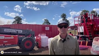 Aspen Acres Fire: Mobile Retardant Base, Sunday, July 12
