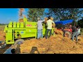 Village Ki Tractor Dasmesh Paddy Thrasher Machine/Paddy Thrasher Saath Tractor/Village Ki Nature He