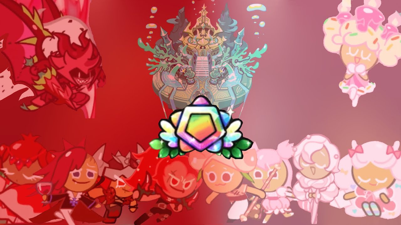 Sugarteara breakout but i use only red and pink coloured cookies [ Cookierun Ovenbreak ]