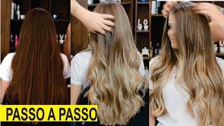 MECHAS SEM PAPEL ALUMÍNIO PASSO A PASSO - MORENA ILUMINADA