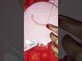 turning tiny beads into beautiful arts|| #beads #embroidery #embroiderydesigns