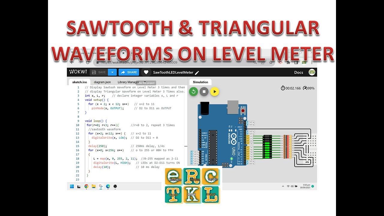 Using Level Meter with Arduino Uno - YouTube