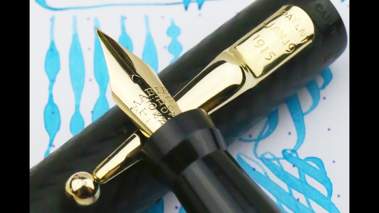 Mabie Todd "Swan 42" Self Filling Pen - Flexible Nib