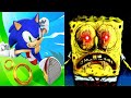 Sonic Dash Vs SpongeBob EXE Sonic Dash Vs SpongeBob EXE