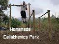 DIY Homemade Calisthenics Park with Less than 70$ / How to Make