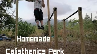 DIY Homemade Calisthenics Park with Less than 70$ / How to Make