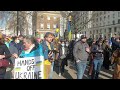 Demonstration Against the War in Ukraine (London, Feb. 26th)