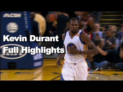 Kevin Durant Full Highlights vs Portland