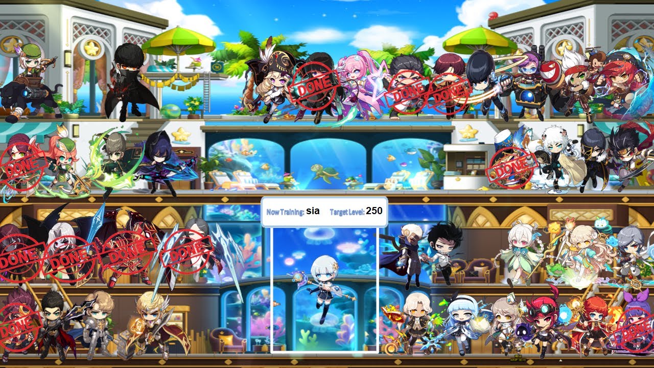 Maplestory Season 1 Training Ark Day 53: Unlocking Sellas, Cubing, dailies, and monster parks