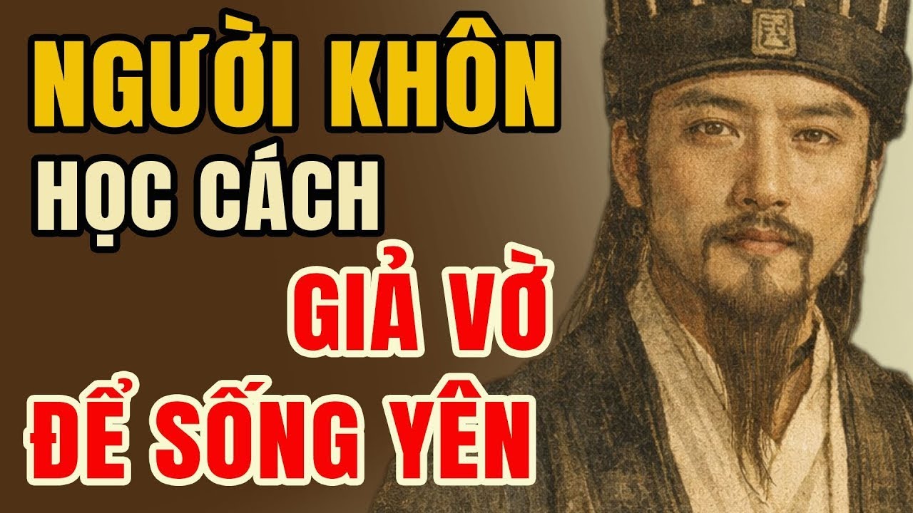 Gia Cát Lượng Dạy Vì Sao Người Khôn Phải Giả Vờ Yếu? Càng Hiểu Đời Càng Ít Lộ Mình | Lời Dạy Cổ Nhân
