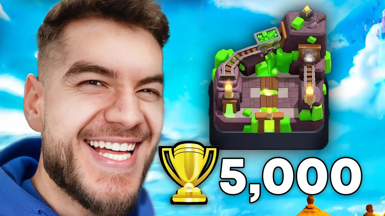 AM AJUNS LA 5000 TROFEE PE CLASH ROYALE SI SUNT FERICIT