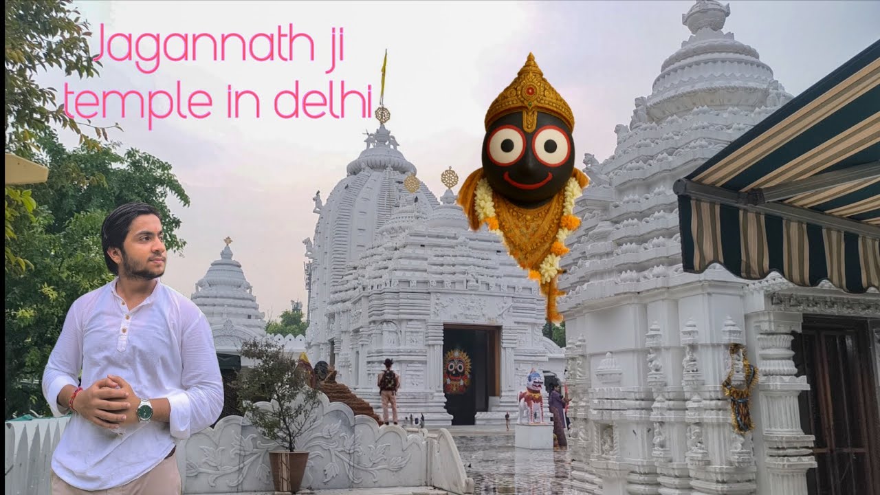 Jagannath temple in Delhi 🙌🏻🙏🏻#jagannathtemple 