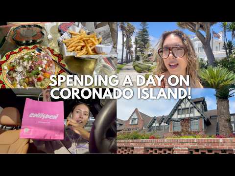 Spending the day on Coronado in San Diego 🌴 (Baby Grand Hotel + shopping!)