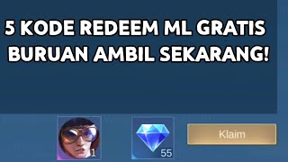 BURUAN! 5 KODE REDEEM ML TERBARU KODE REDEEM MOBILE LEGENDS HARI INI UPDATE FEBUARI 2026