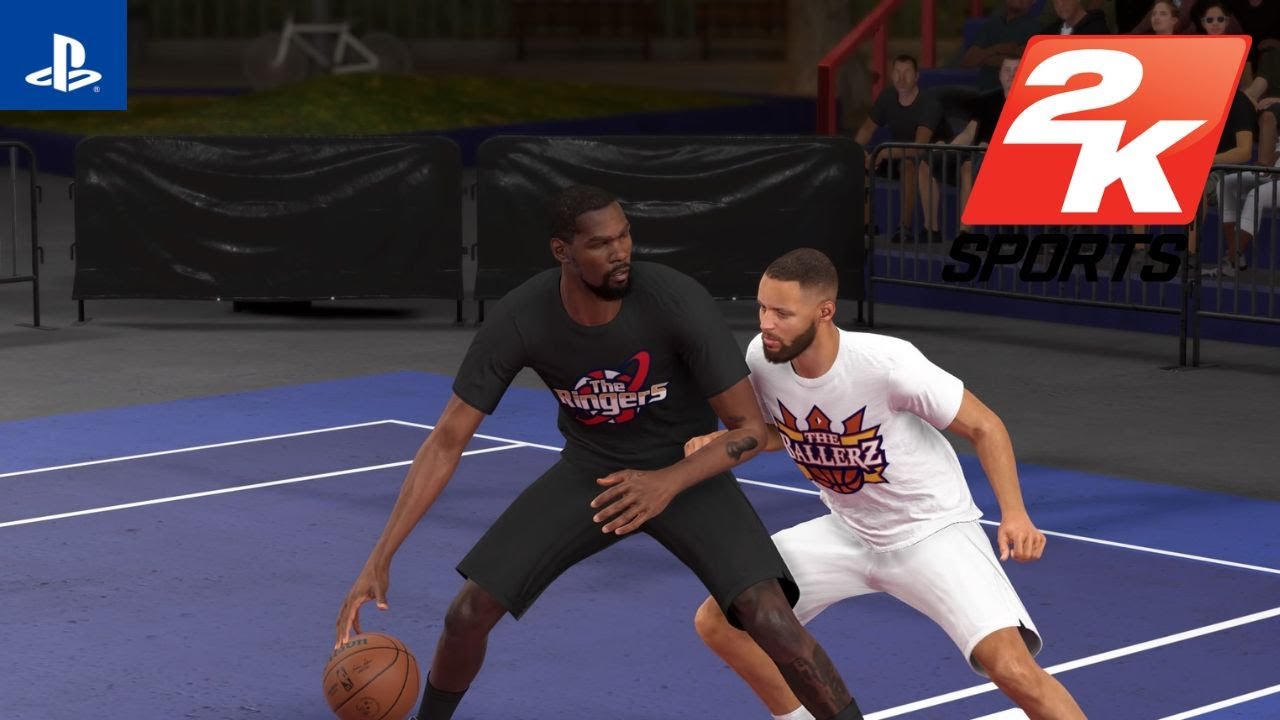 NBA 2K22 Steph Curry vs Kevin Durant PS4 - YouTube