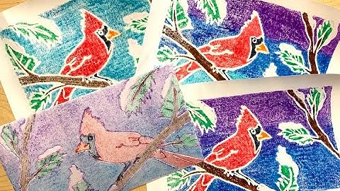 Styrofoam Printmaking: Step 4 - Multicolored Prints