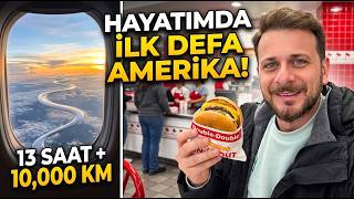 Hayatımın En Uzun Uçuşuyla Amerika'ya Gittim!
