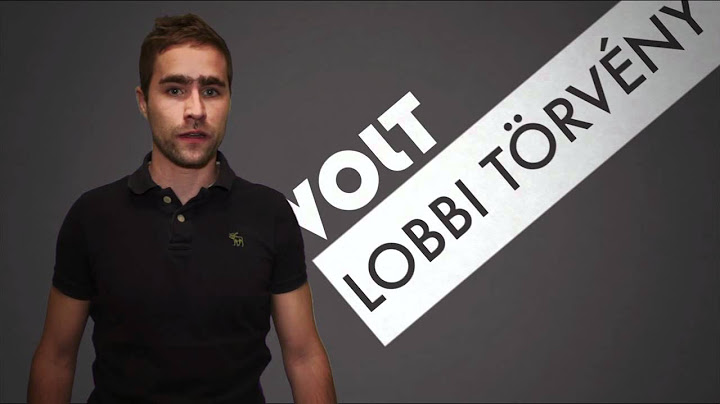 Lobbitörvényt most!