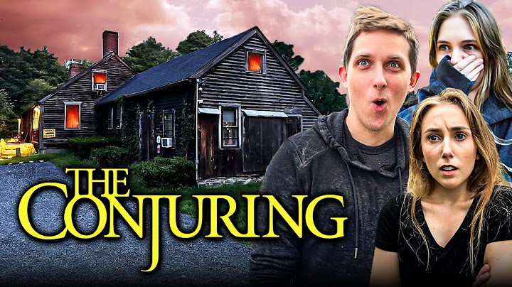 Surviving a night in the CONJURING HOUSE