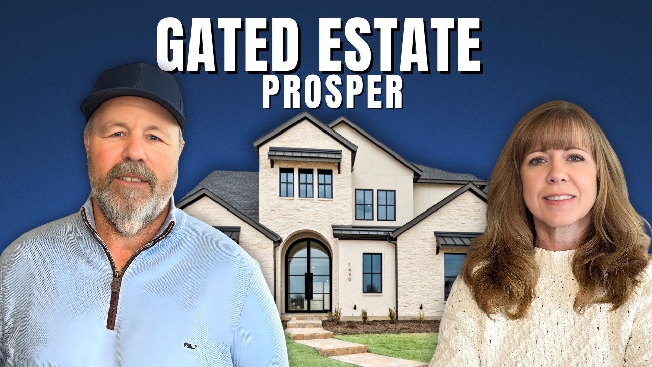 You Won’t Believe This GATED Dallas Home Has 6 Bedrooms in Prosper…
