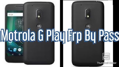 Moto  Xt1602 Frp Bypass 7.1.1 Without pc| Motrola  G play Google Account Bypass