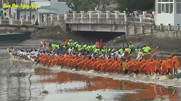 Chùa Trà Tim & Klang thử tốc độ trên sông | Dua ghe ngo Soc Trang 2023 | BHNN