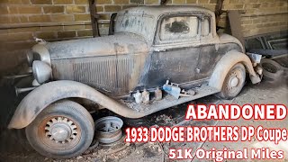 ABANDONED Barn Find: 1933 DODGE BROTHERS DP Coupe first wash in 56 Years | Satisfying Restoration.