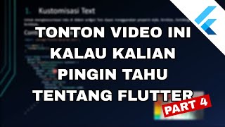 Part 4 | 24010110069 | I Dewa Gde Dannyswara | Flutter Lesson