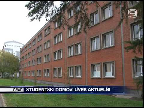 TV KANAL9, NOVI SAD: STUDENTSKI DOMOVI UVEK AKTUELNI - YouTube