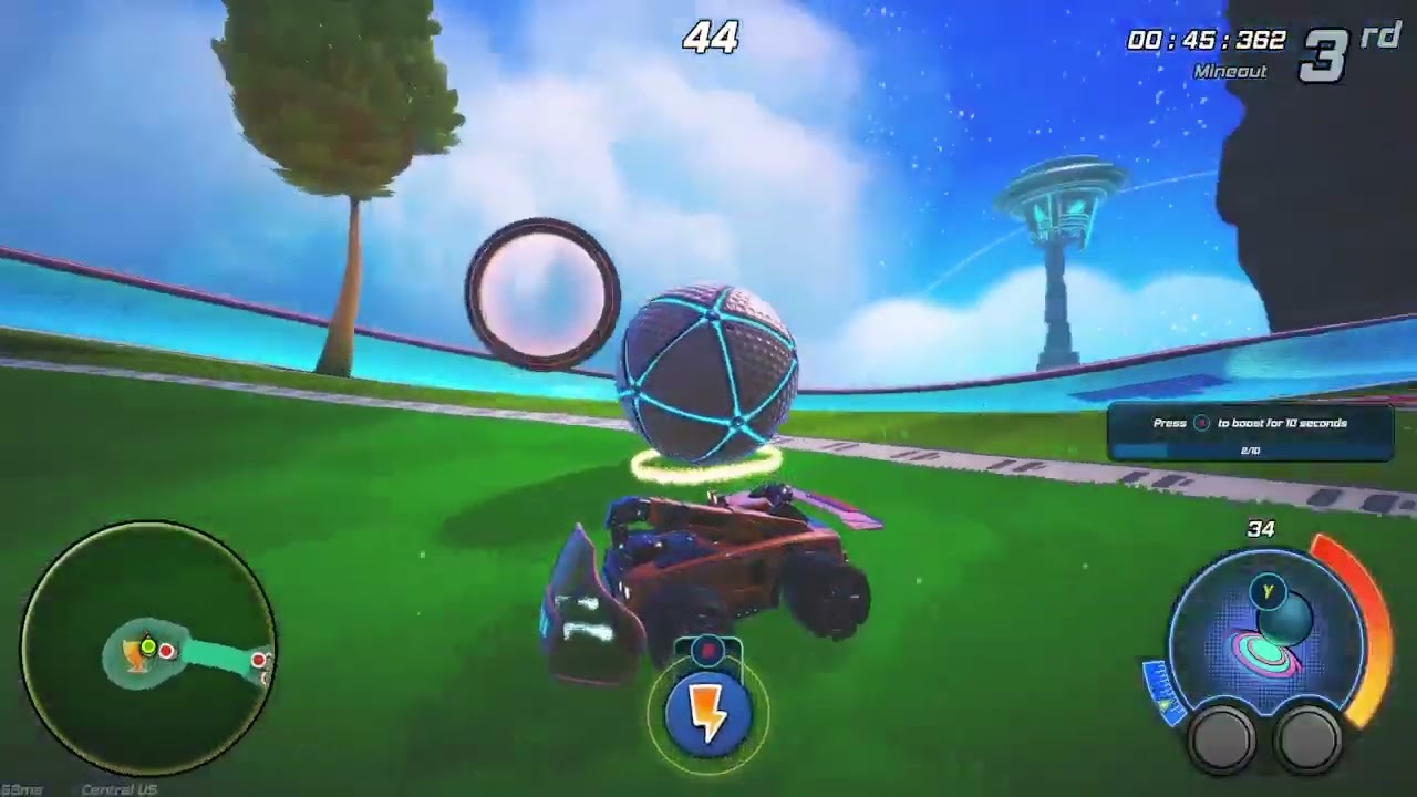 My first time playing Turbo Golf Racing and I get 1st place