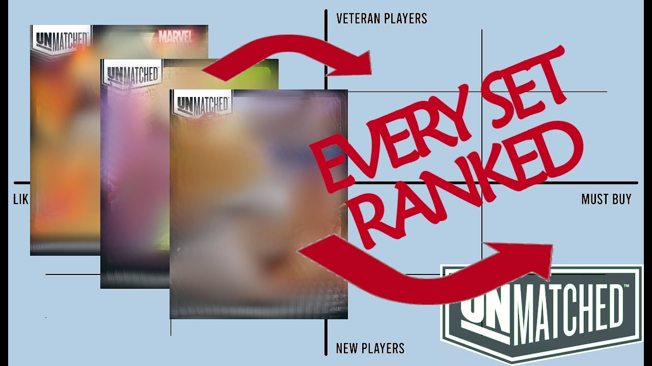 All UNMATCHED Sets Ranked For New Players... AND Hardcore Fans