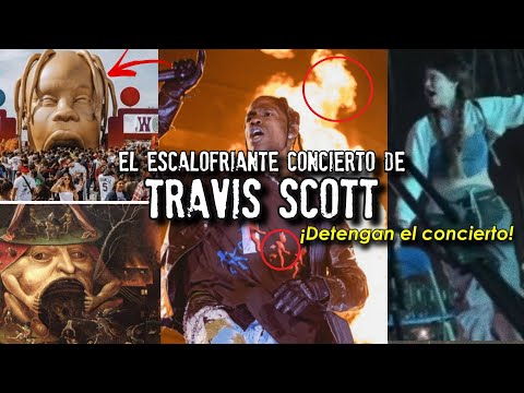 El extraño concierto de Travis Scott