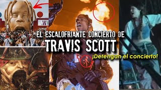 El extraño concierto de Travis Scott