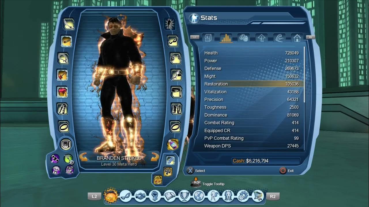 DCUO 2023 Fire Tank loadout, mods, and skill tree YouTube