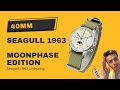 Seagull 1963 Moonphase UNBOXING!!! CRAZY VALUE