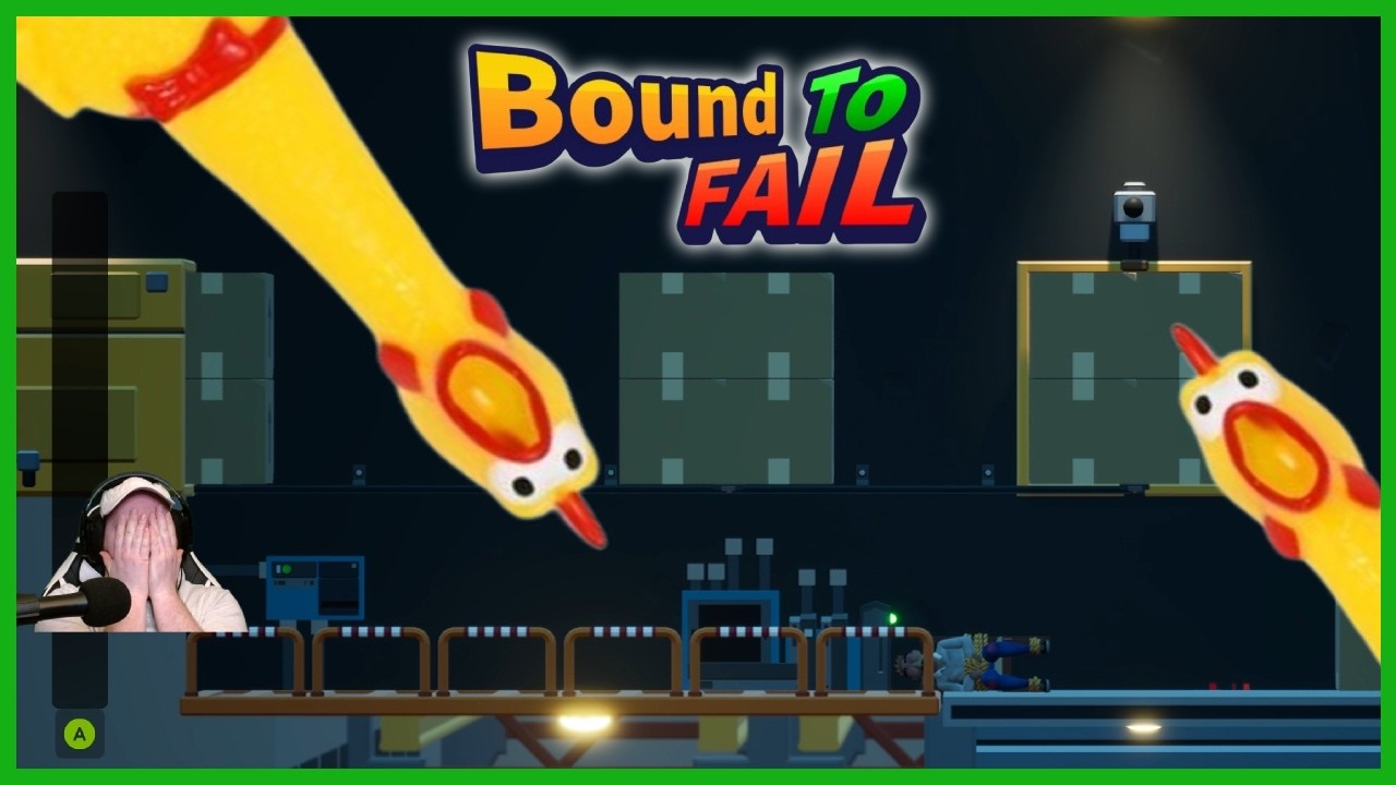 A Pogostuck like Rage Game! The Factory Almost Broke Me! | Bound to ...