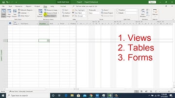 1. (Updated) Know and Understand the MS Project User Interface | Microsoft Project Bangla Tutorial