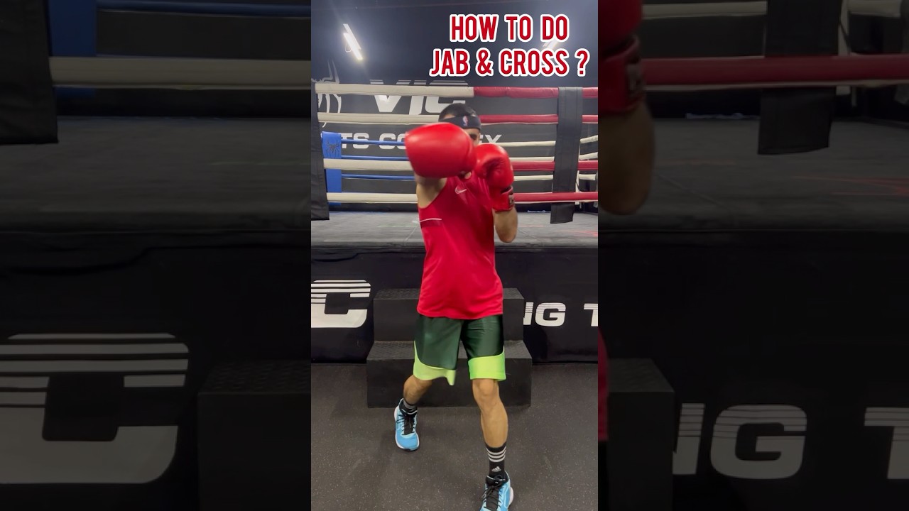 Learn how to do  Jab & cross  from basic  …🫵🏻🫡